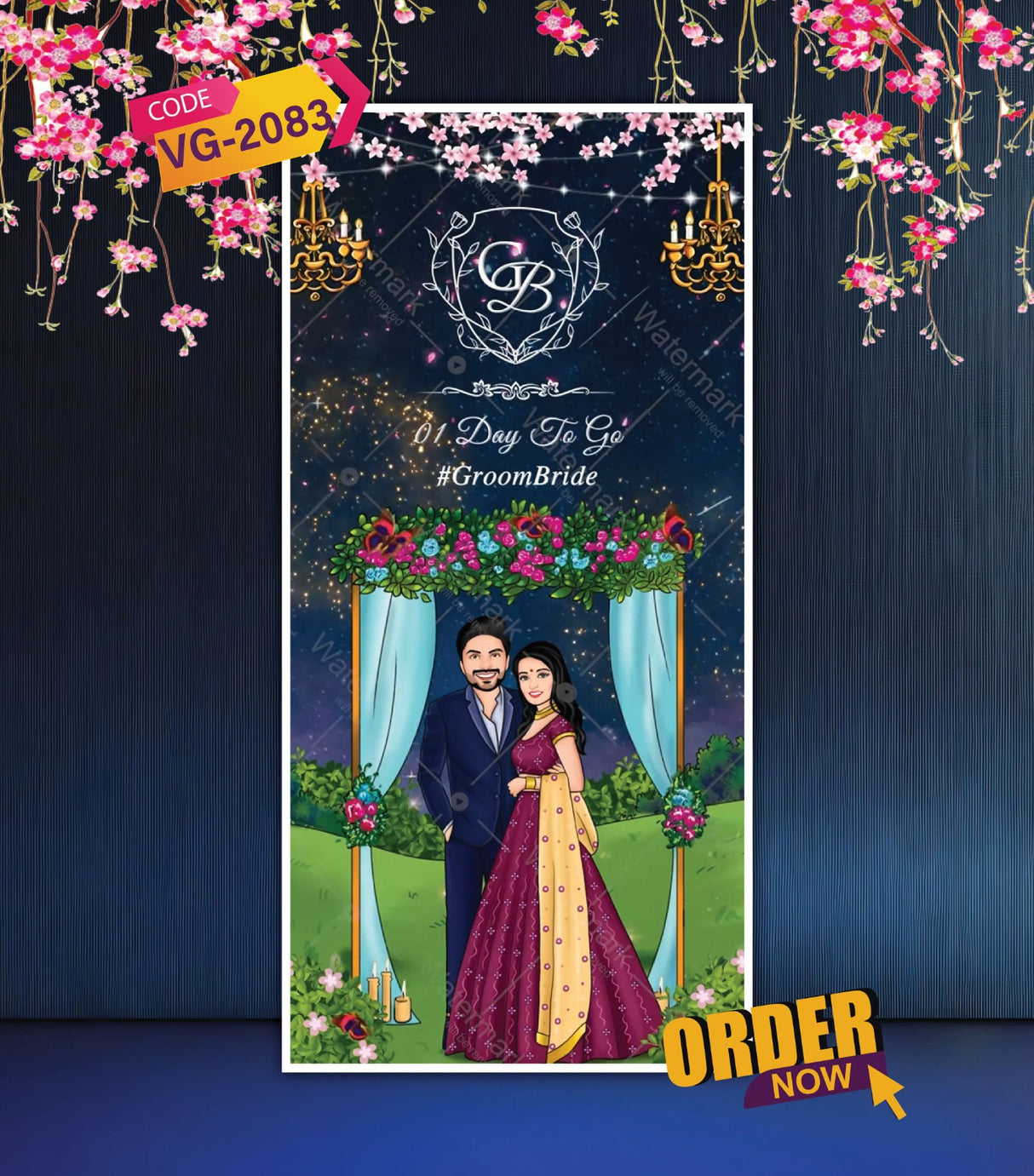 1 Day To Go Wedding Invite Video