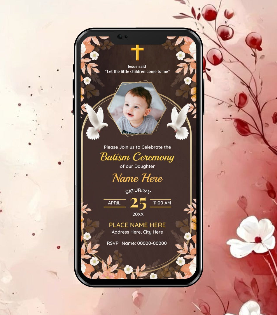 Baptism Invitation Video