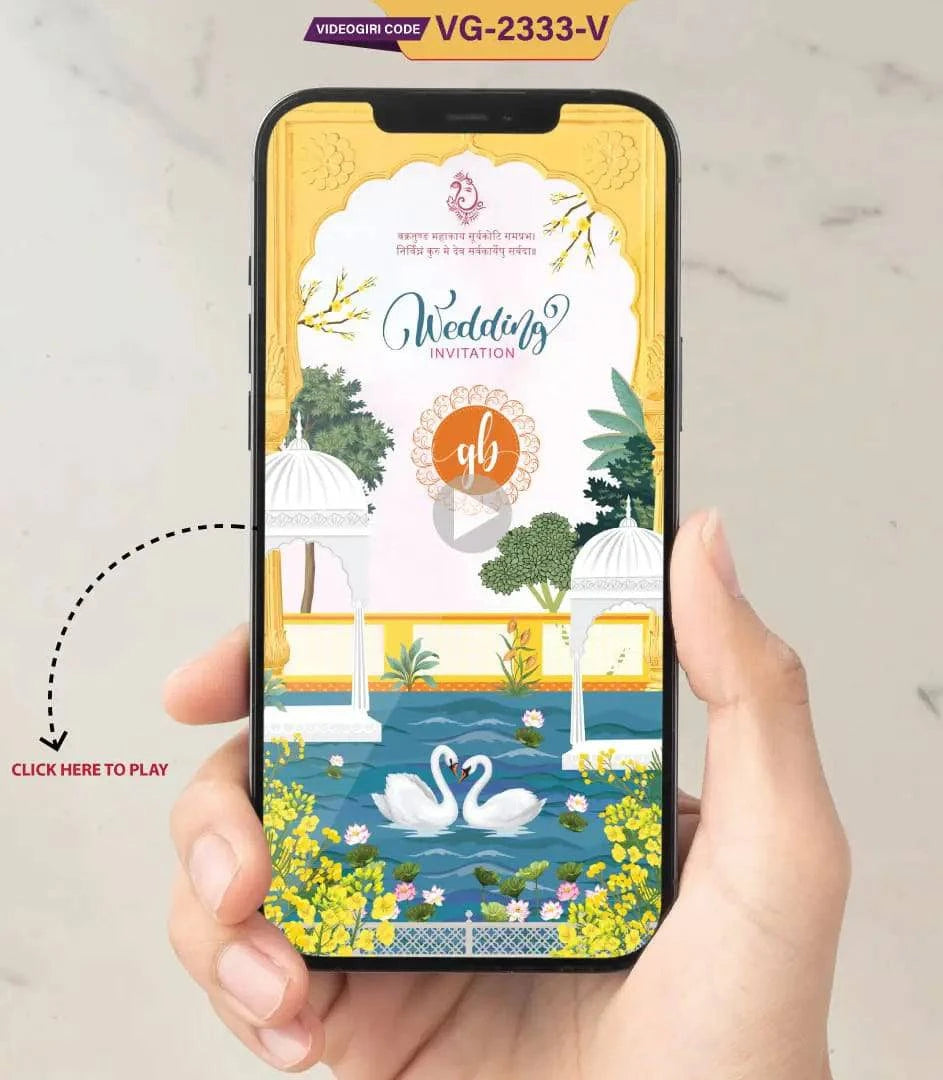 Bengali Caricature Wedding Invitation Video