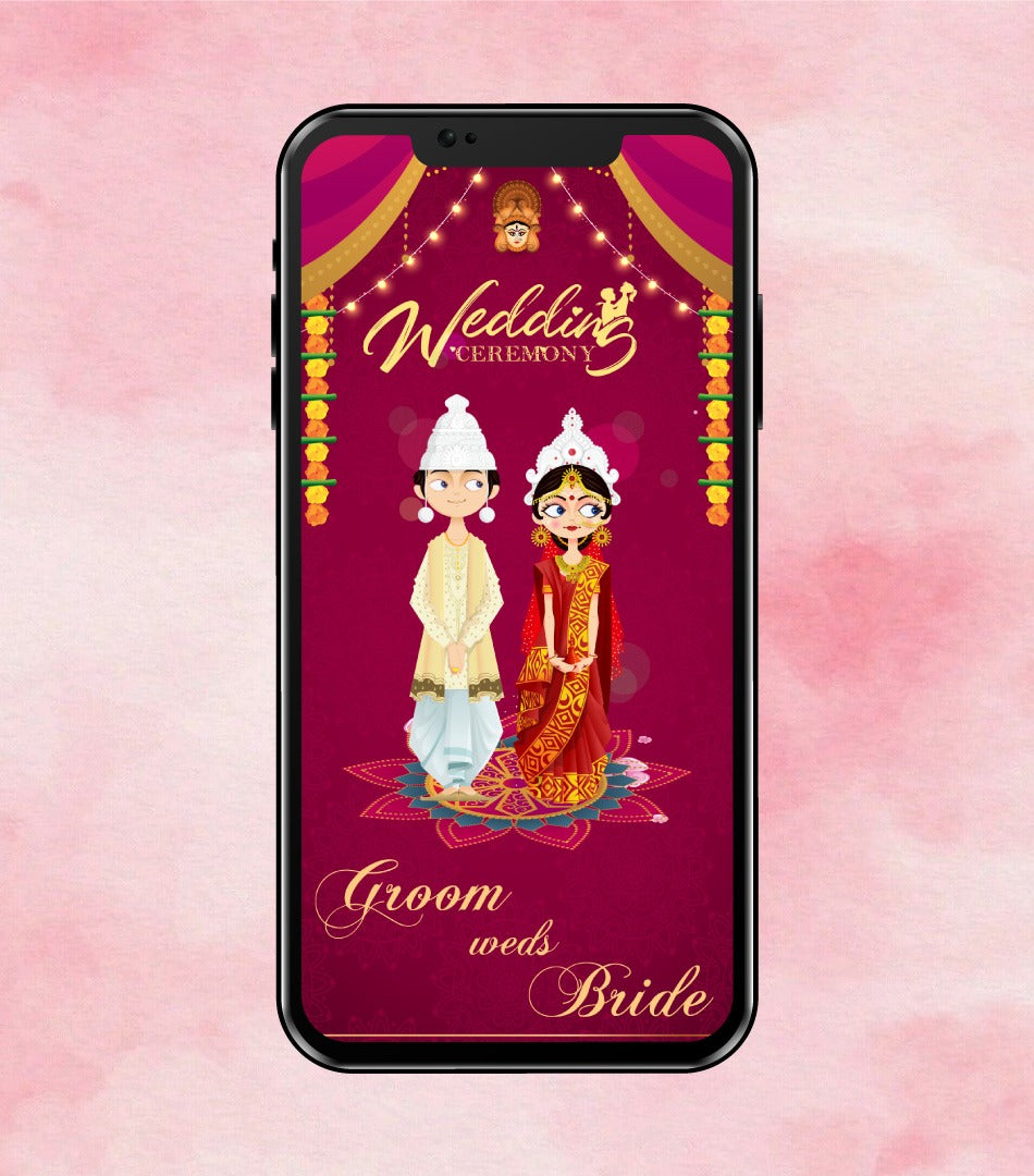 Bengali Wedding Invitation