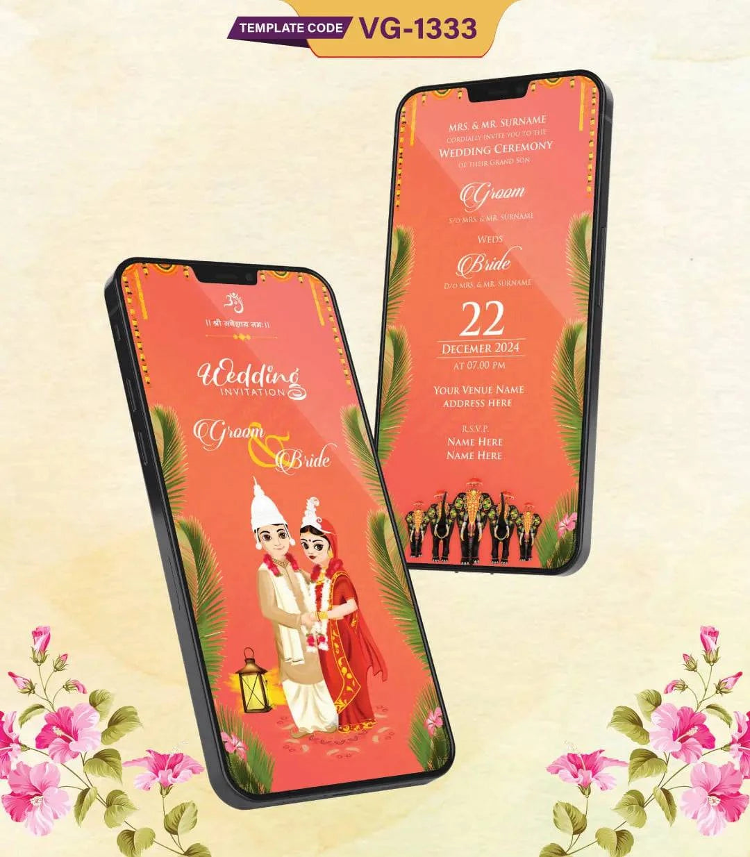 Bengali Wedding Invitation