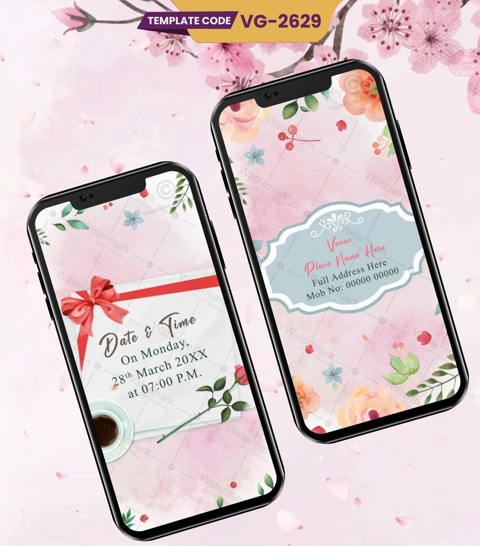 Best Cradle Ceremony Invitation Video