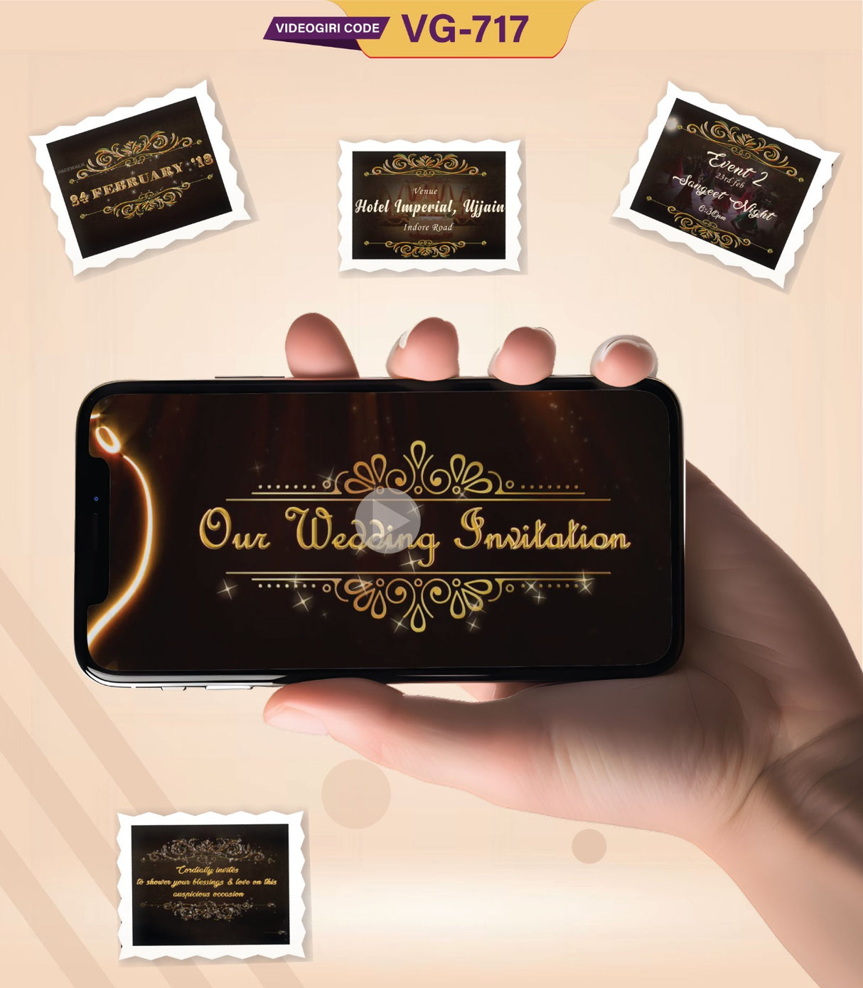 Best Traditional Hindu Wedding Invitation Video