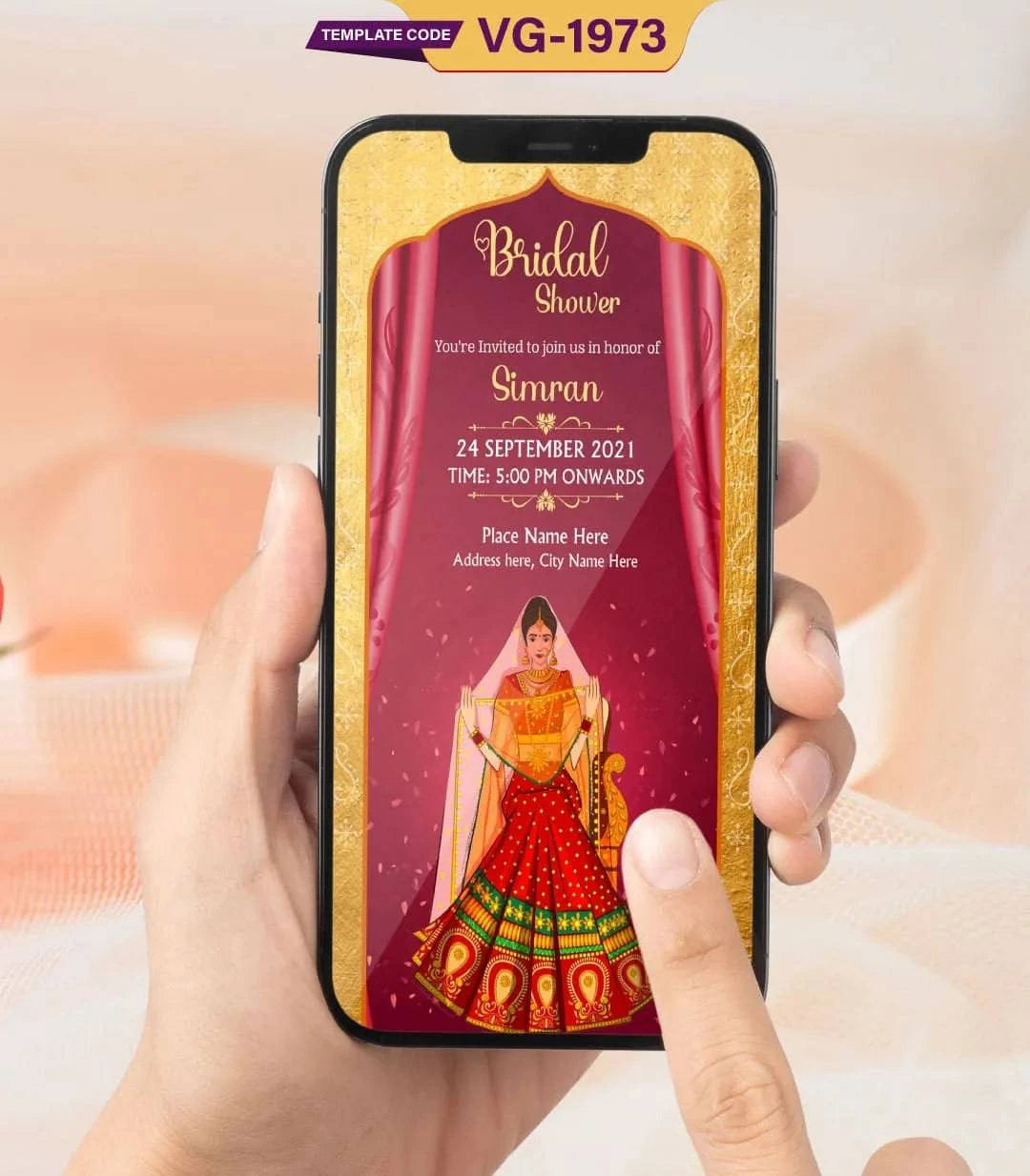 Bridal Shower Invitation Card