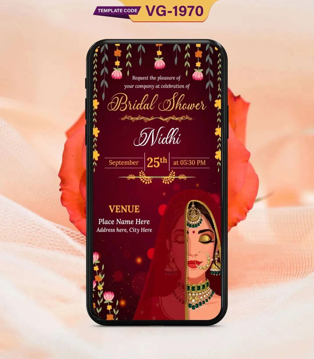 Bridal Shower Invitation Templates