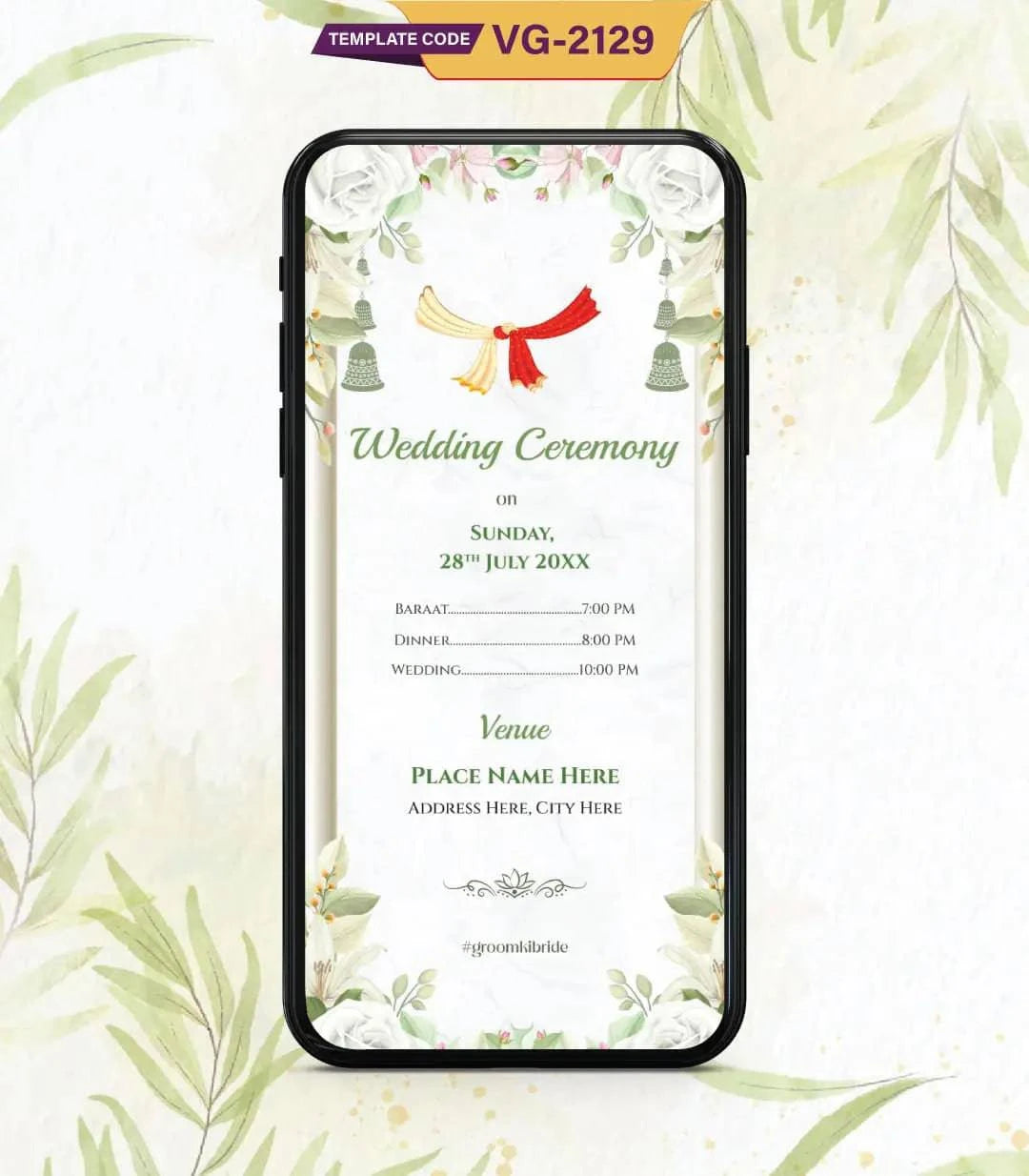 Cartoon Wedding Invitation
