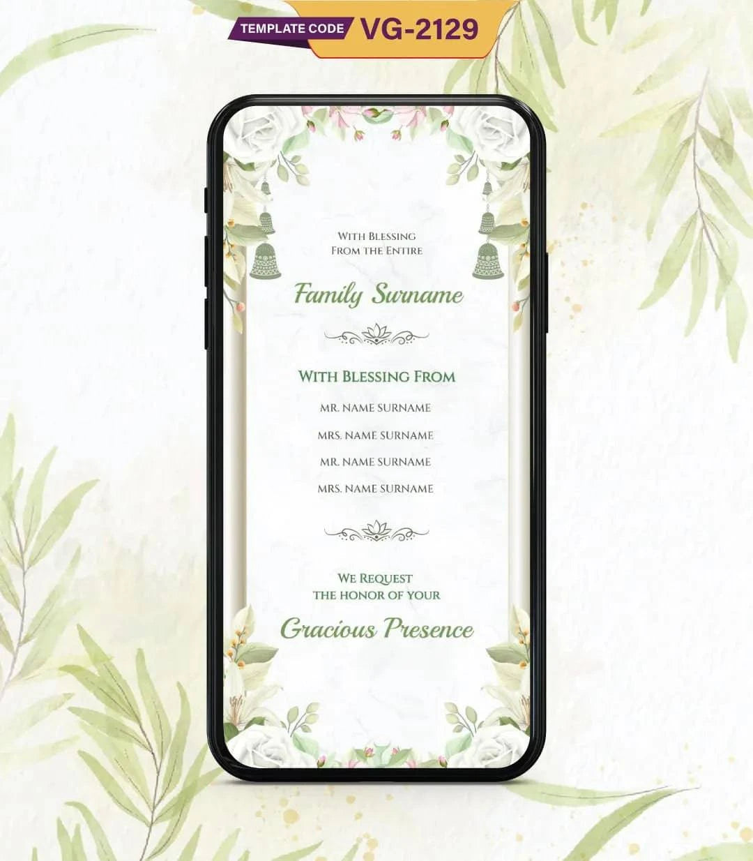 Cartoon Wedding Invitation