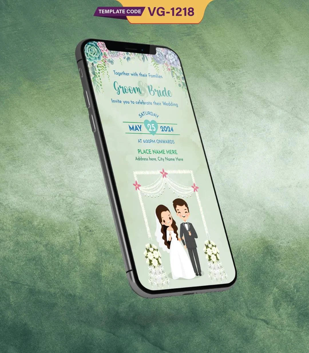 Christian Wedding Invitation