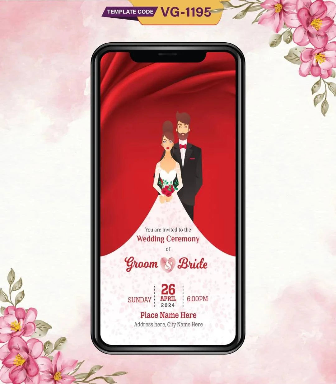 Christian Wedding Invitation