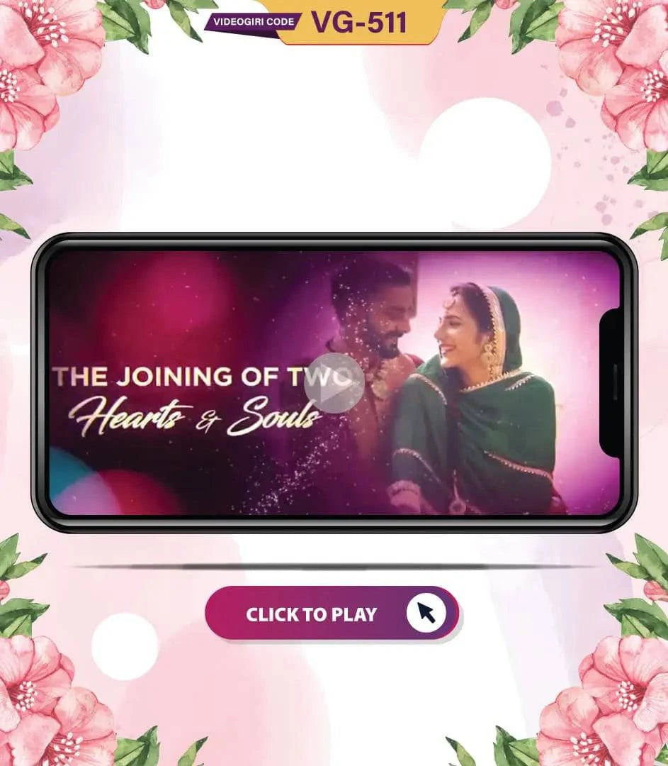 Custom Punjabi Wedding Invitation Video