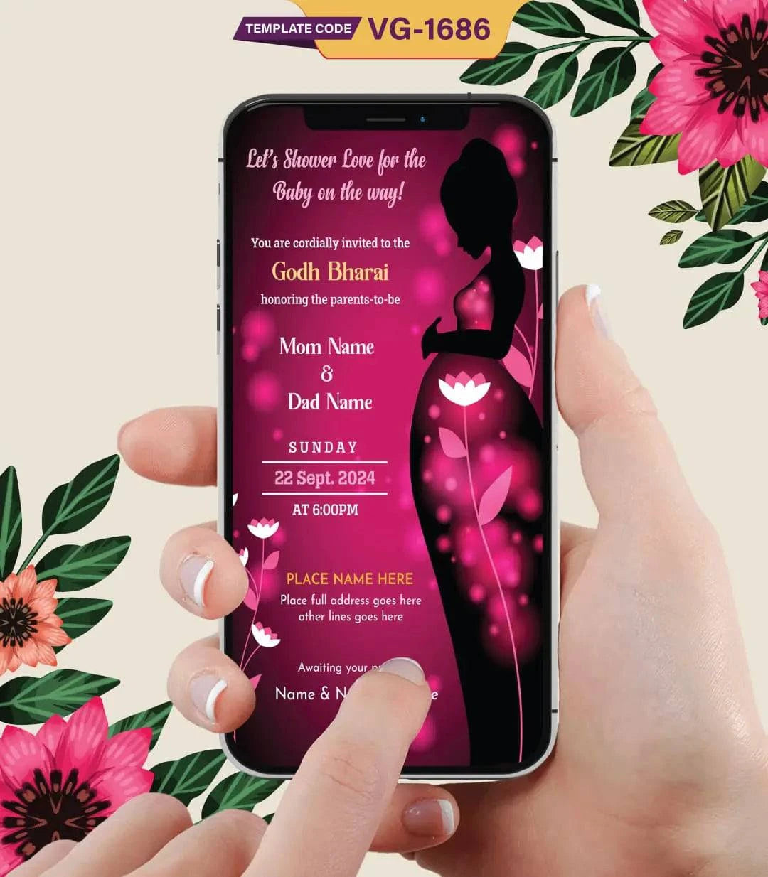 Custom Baby Shower Invitation Card