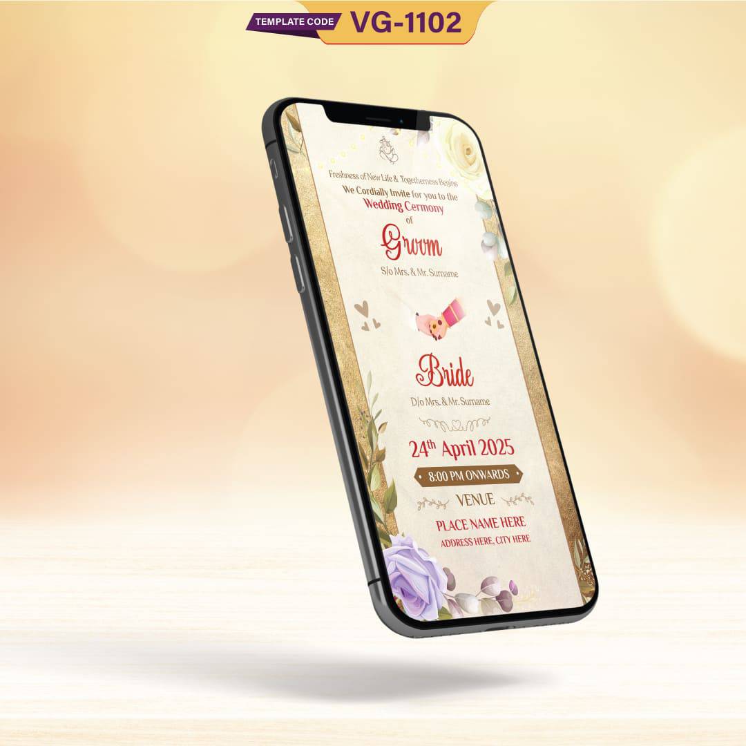 Custom Wedding Invitation