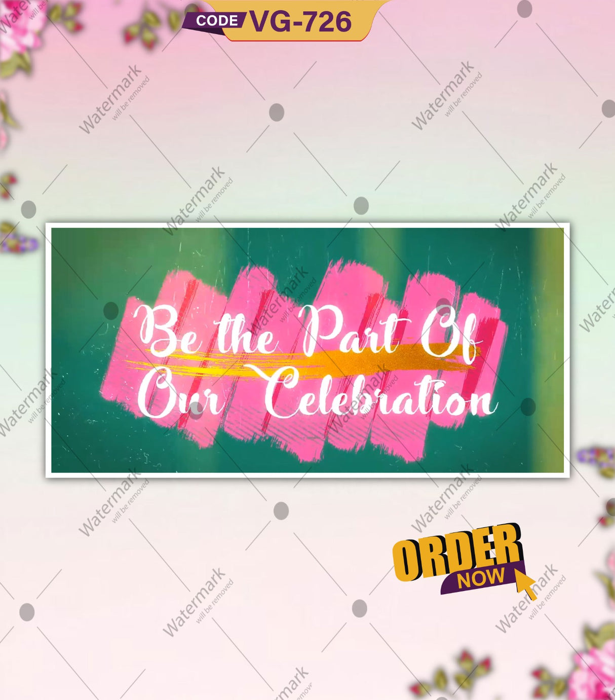 Custom Wedding Invitation Video