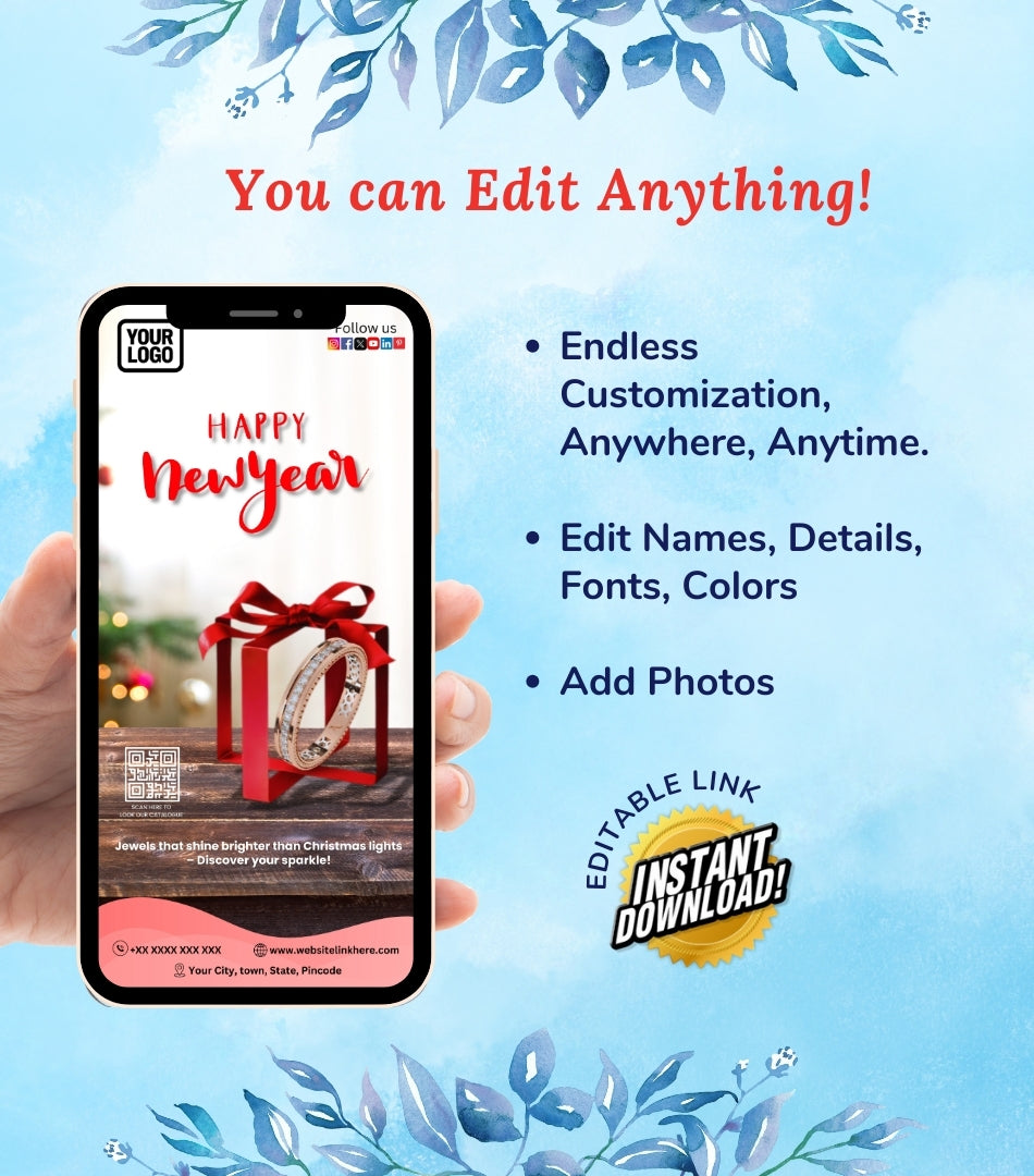 DIY Happy New Year Wishes for Jewellery Business