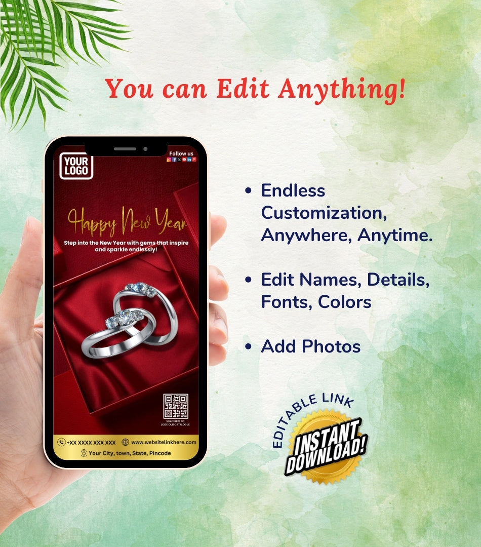 DIY Happy New Year Wishes for Jewellery Business