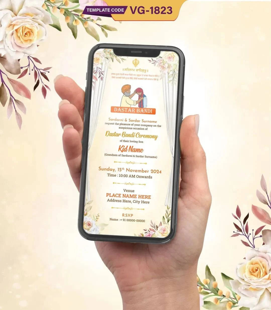 Dastar Bandi Invitation