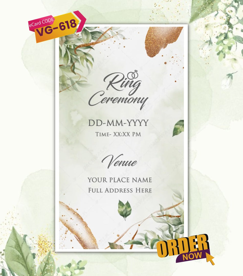 Digital Save The Date Video