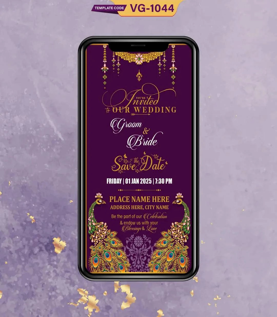 Digital Wedding Invitation