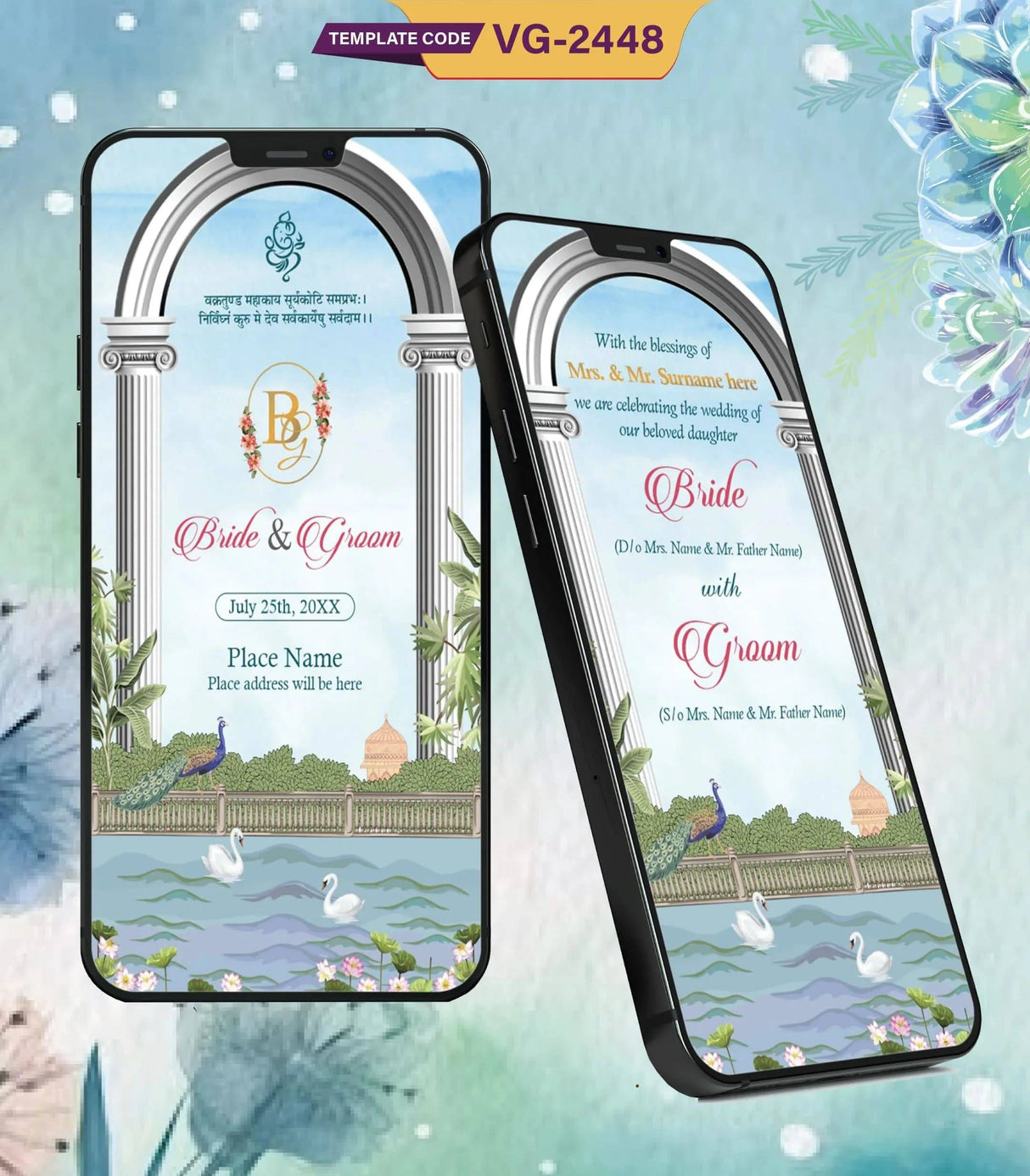 Digital Wedding Invitation