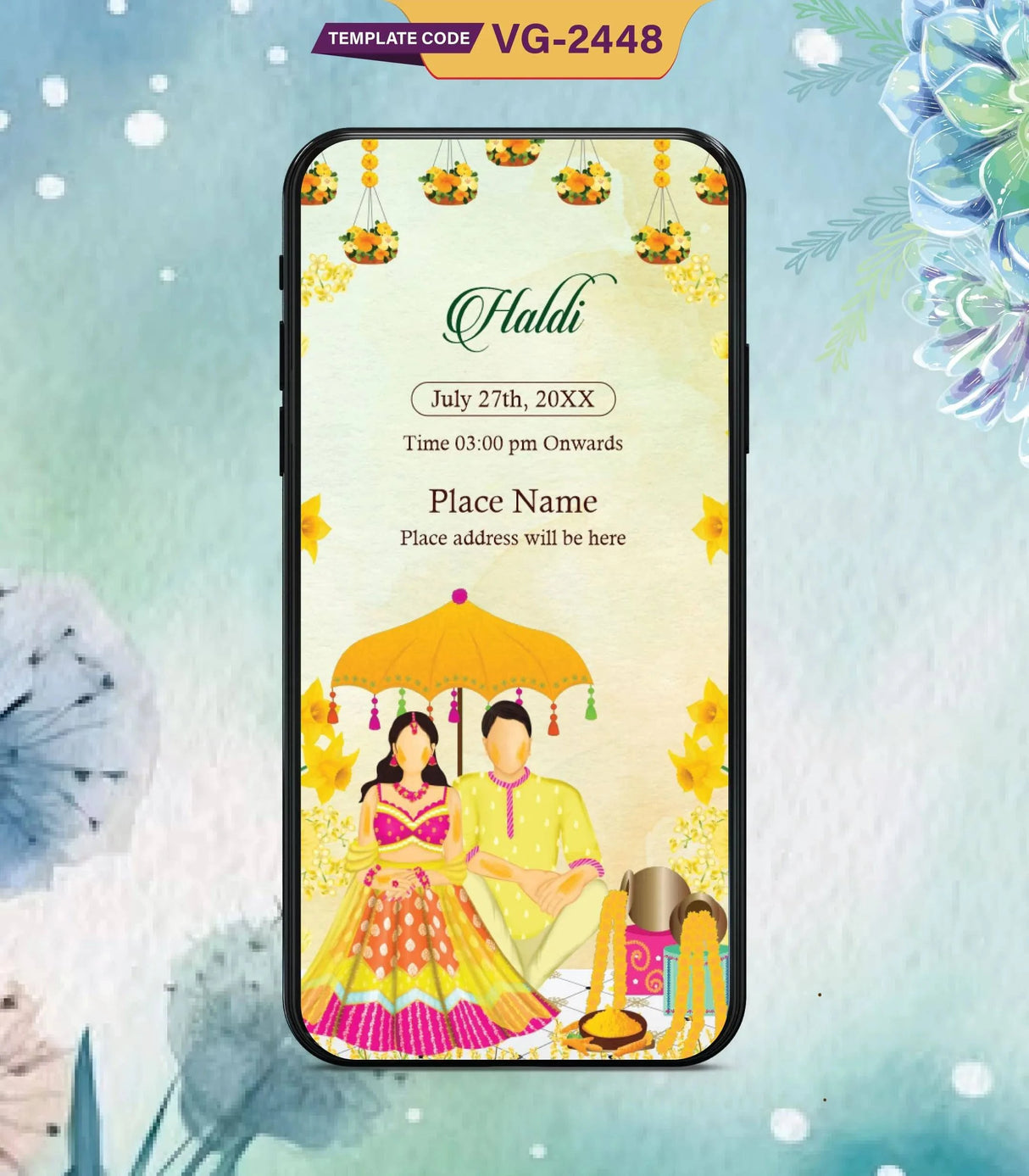 Digital Wedding Invitation