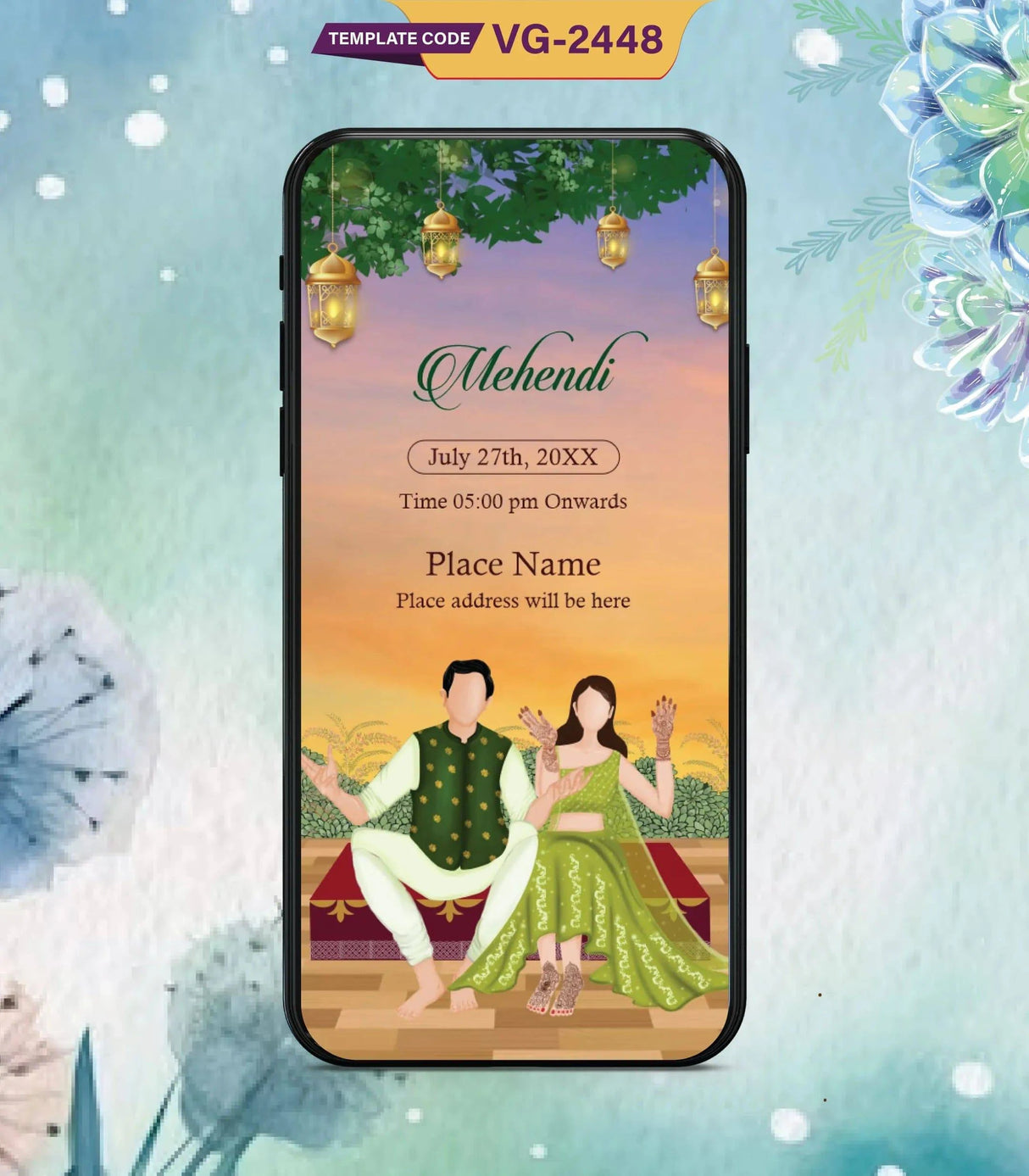 Digital Wedding Invitation