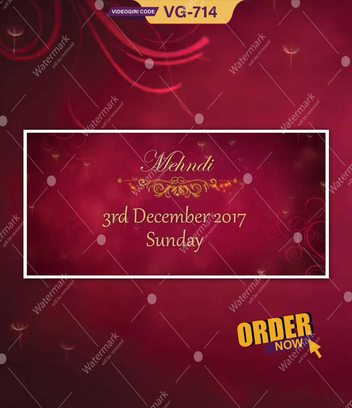 Digital Wedding Invitation Video In Royal Look With Ganesh Ji