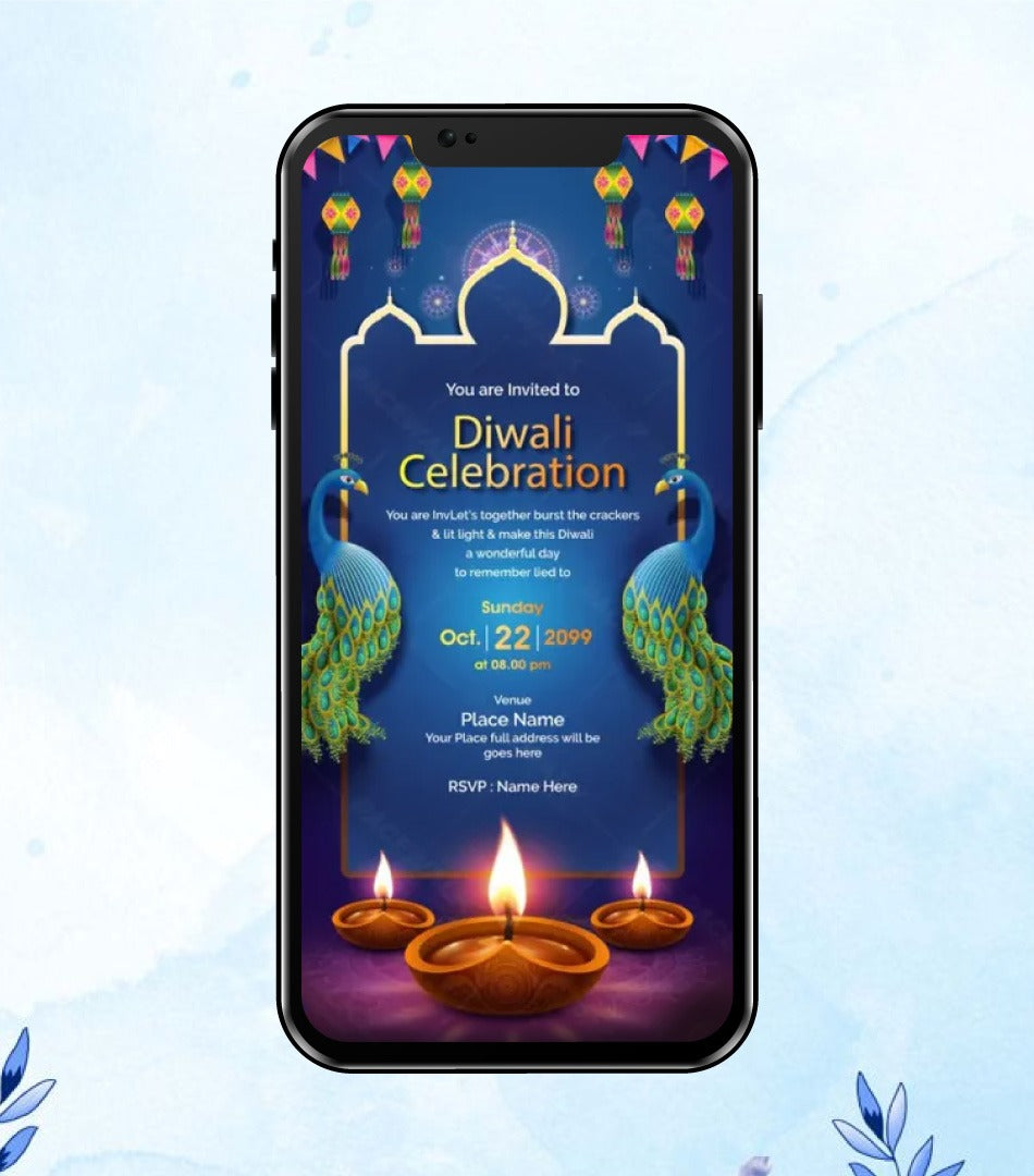Diwali Celebration Invitation