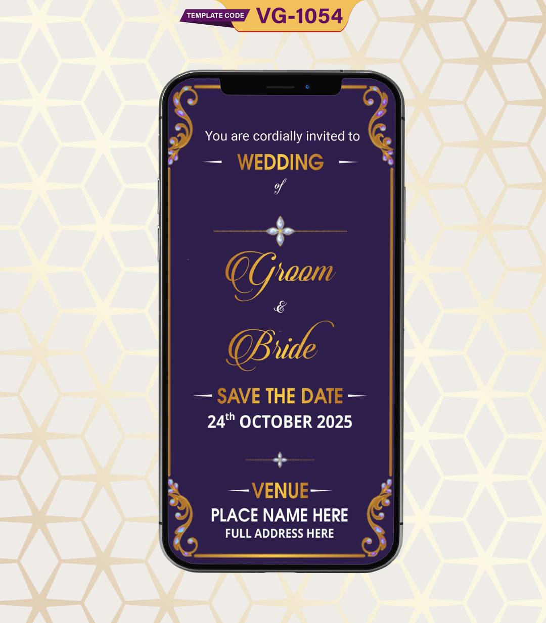 Elegant Wedding Invitation eCards