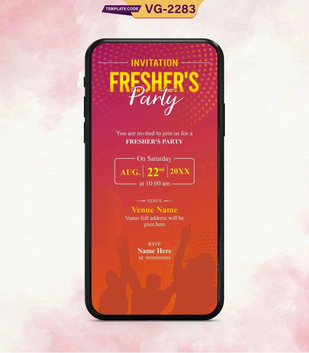 Freshers Party Invitation