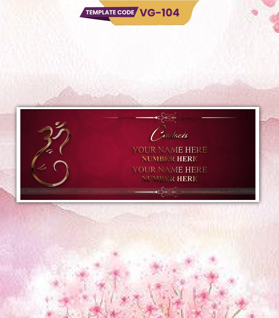 Ganesh Chaturthi Invitation Video