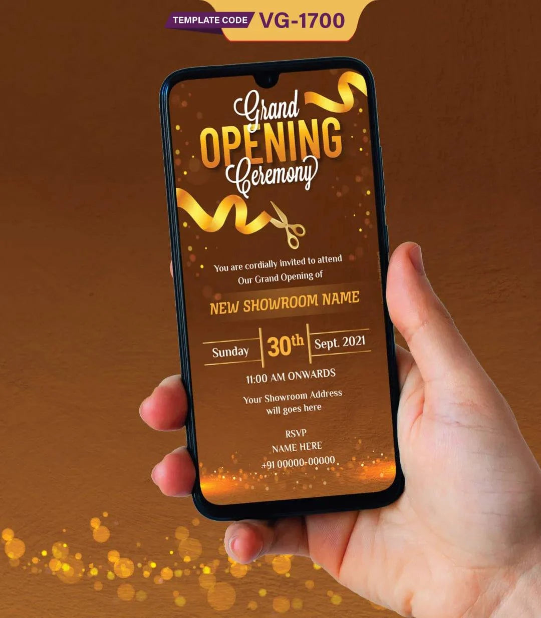 Grand Opening Invite Card