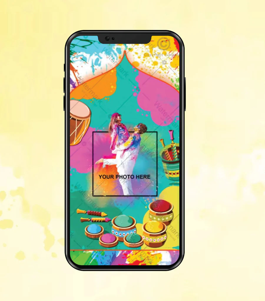 Holi Party Invitation Video