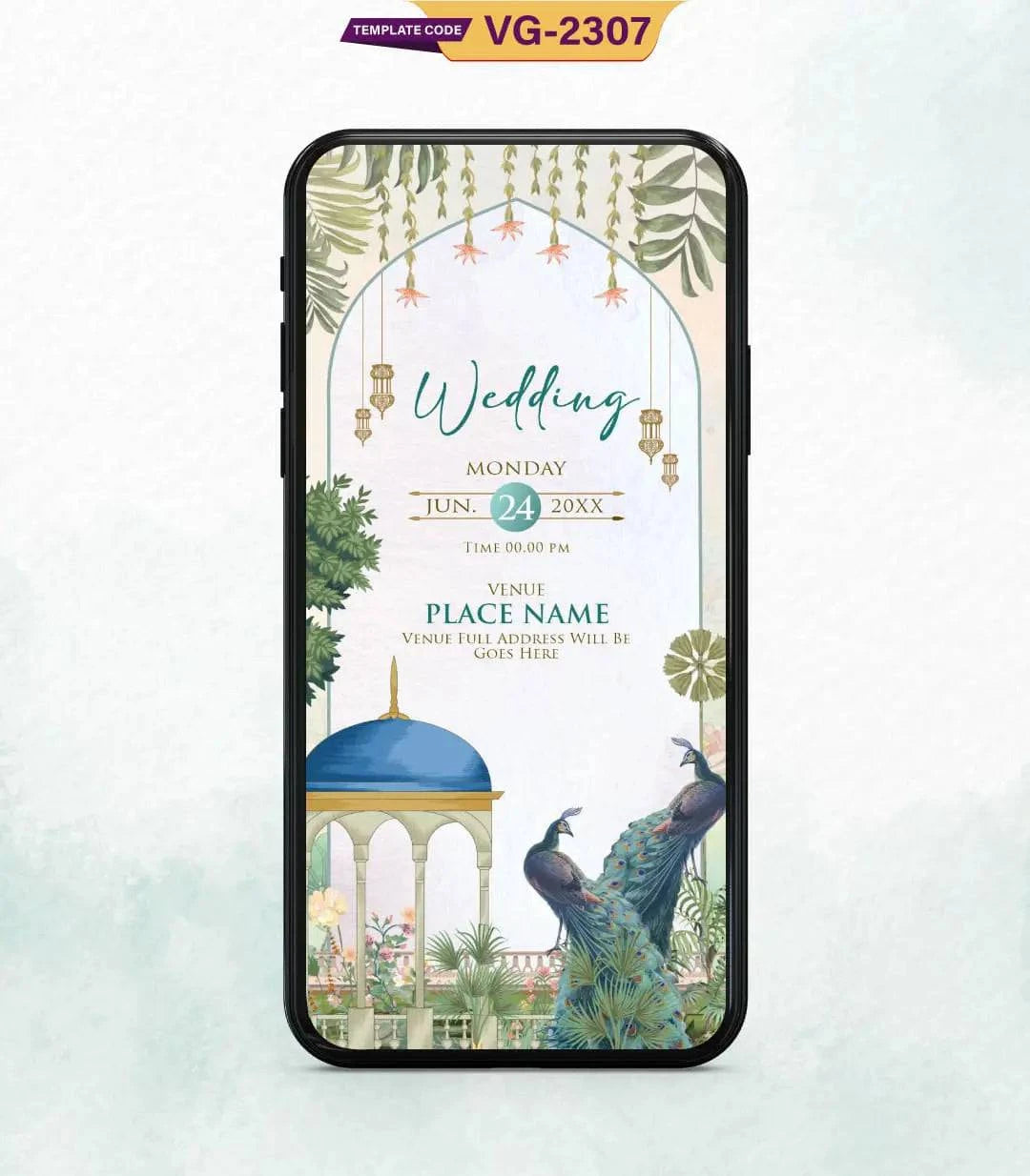 Indian Wedding Invitation Card Templates