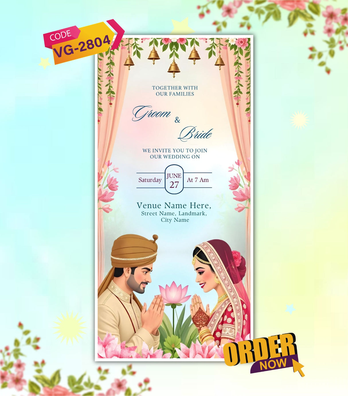 Indian Wedding Invite