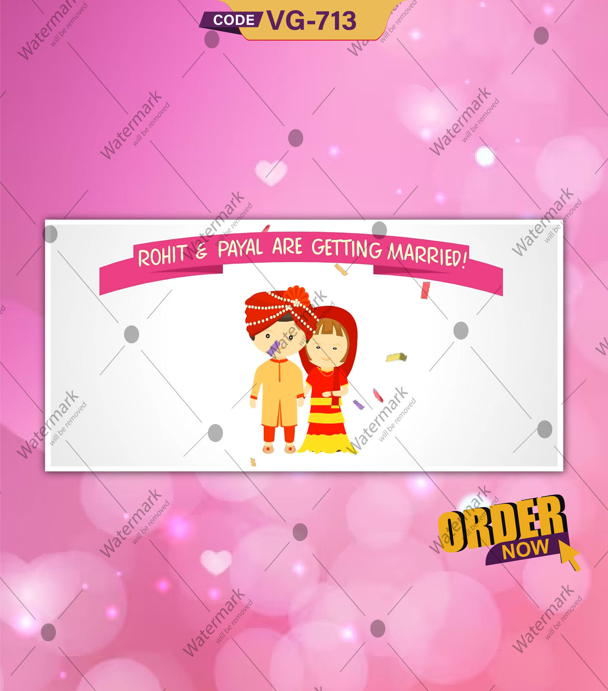 Indian Animated Wedding Invitation Video