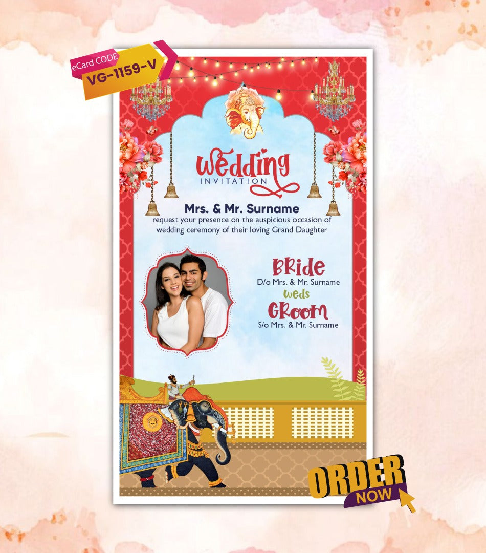 Indian Wedding Invite Video