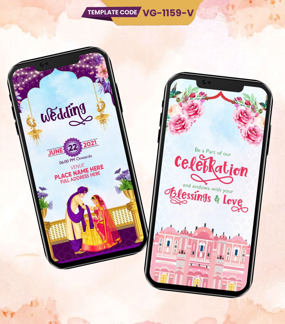 Indian Wedding Invite Video