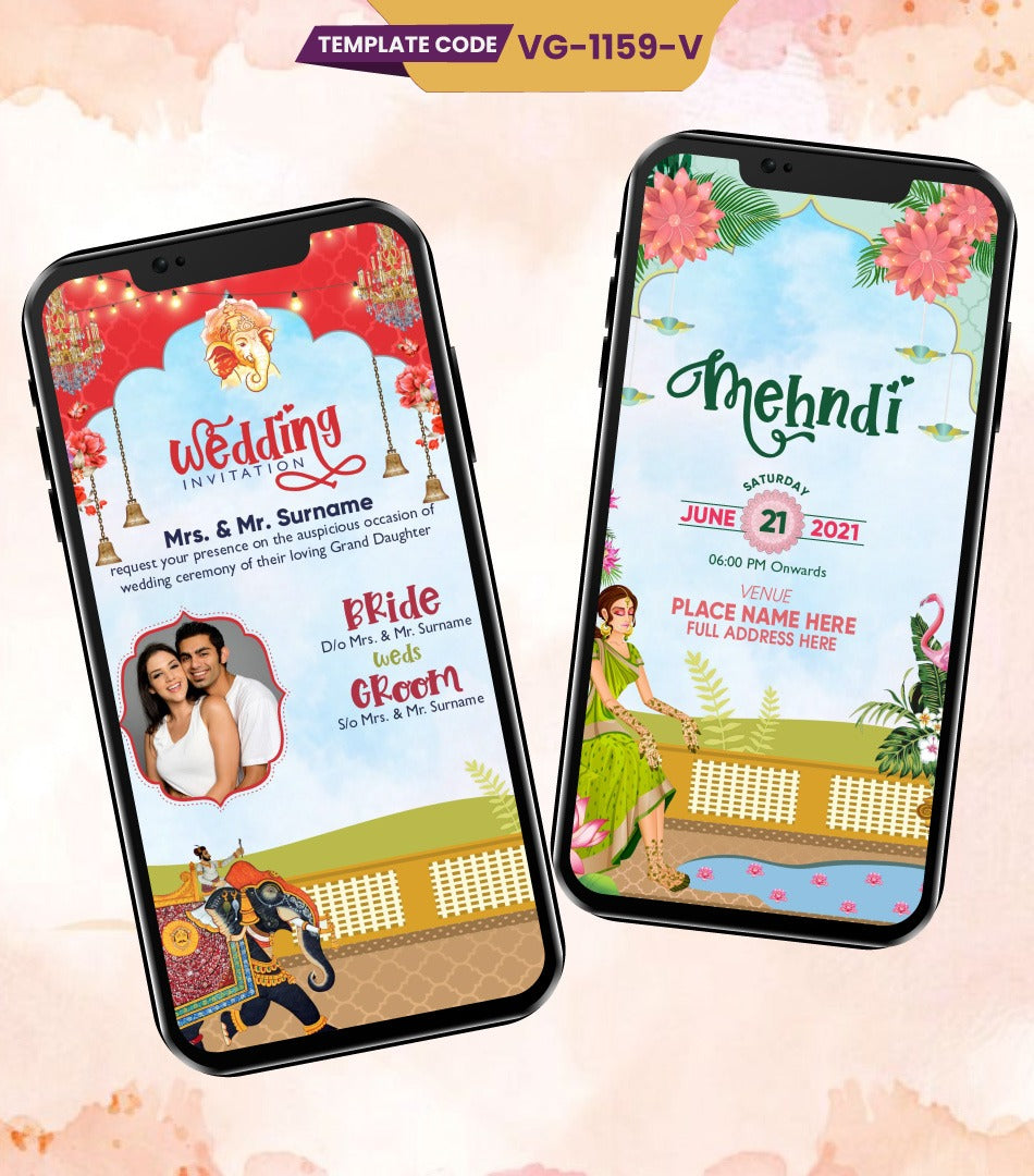 Indian Wedding Invite Video