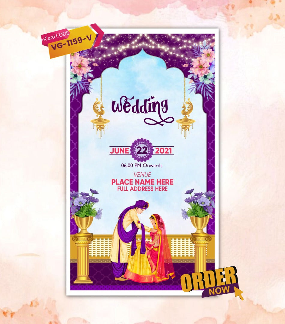 Indian Wedding Invite Video