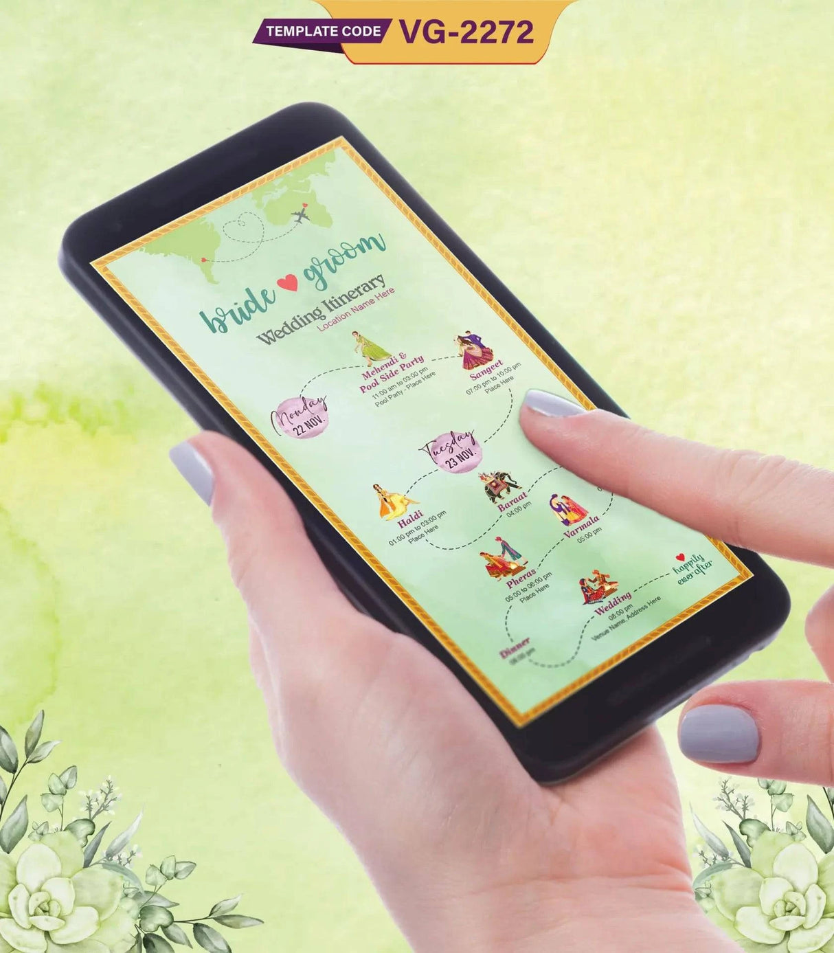 Itinerary Wedding Invitations