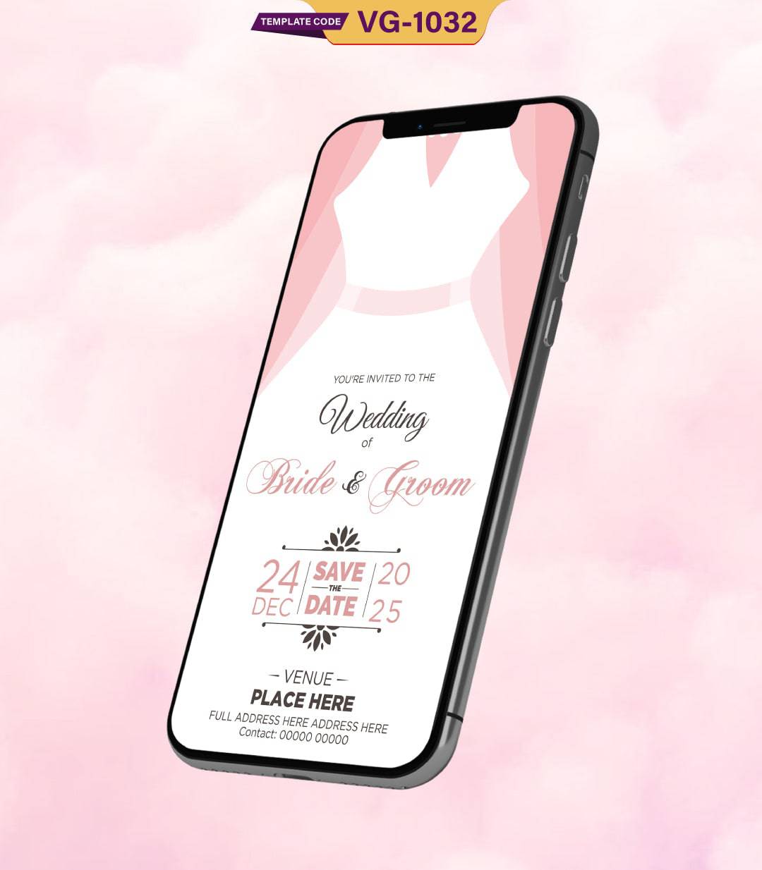 Latest Wedding Invitation eCards Bride Side