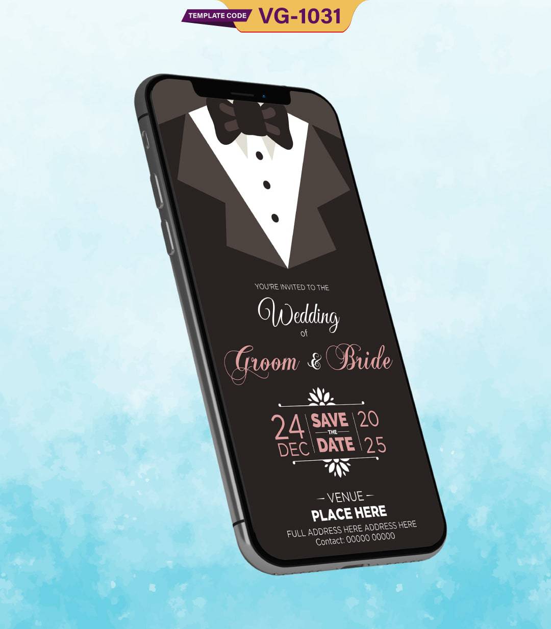 Latest Wedding Invitation eCards Groom Side