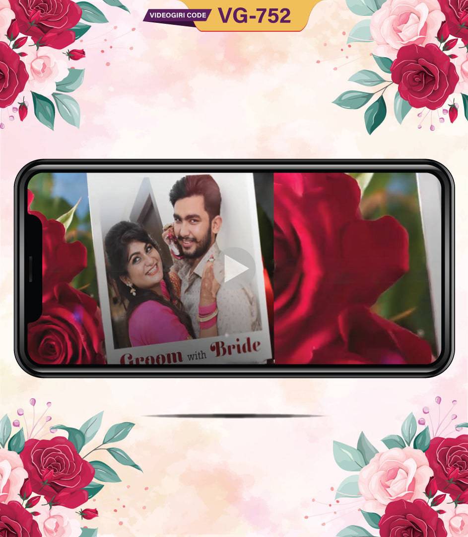 Lovable Marriage Invitation Video for Whatsapp