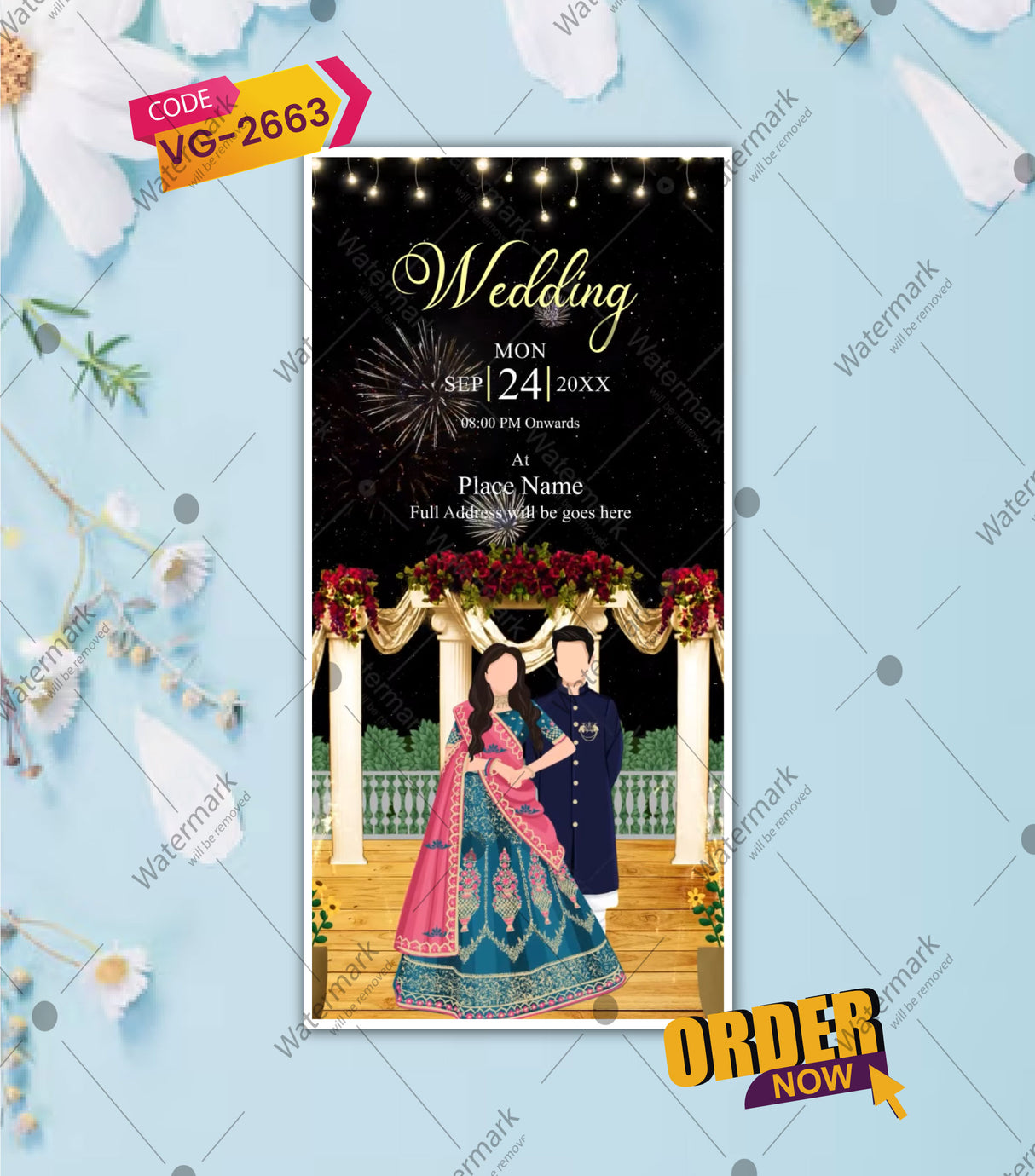 Luxurious Wedding Invitation Video