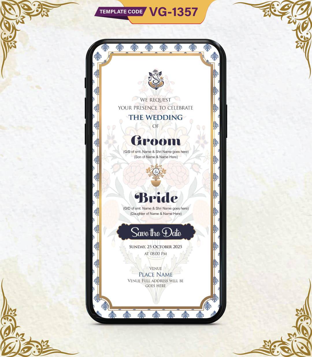 Luxury Wedding Invitation