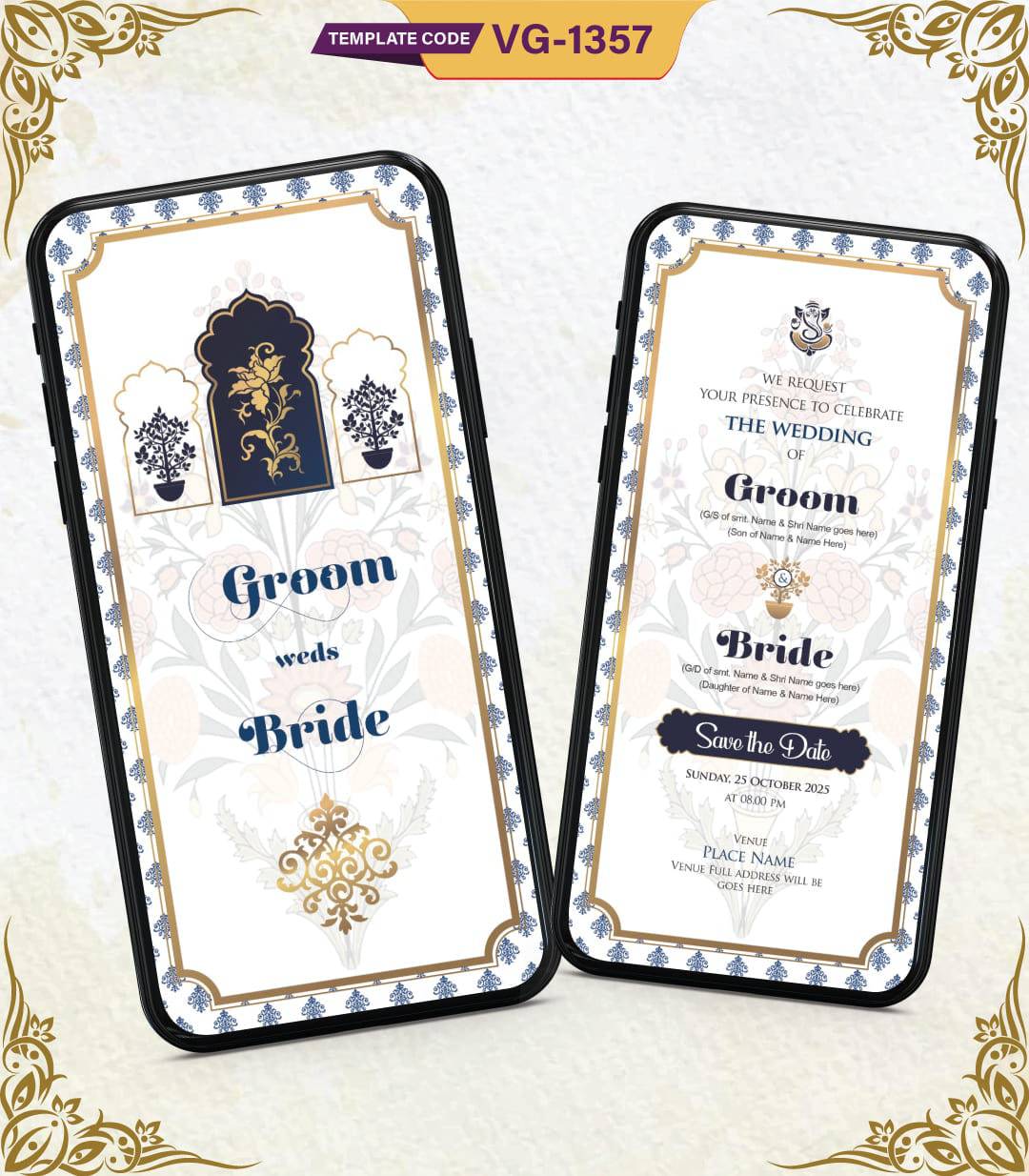 Luxury Wedding Invitation
