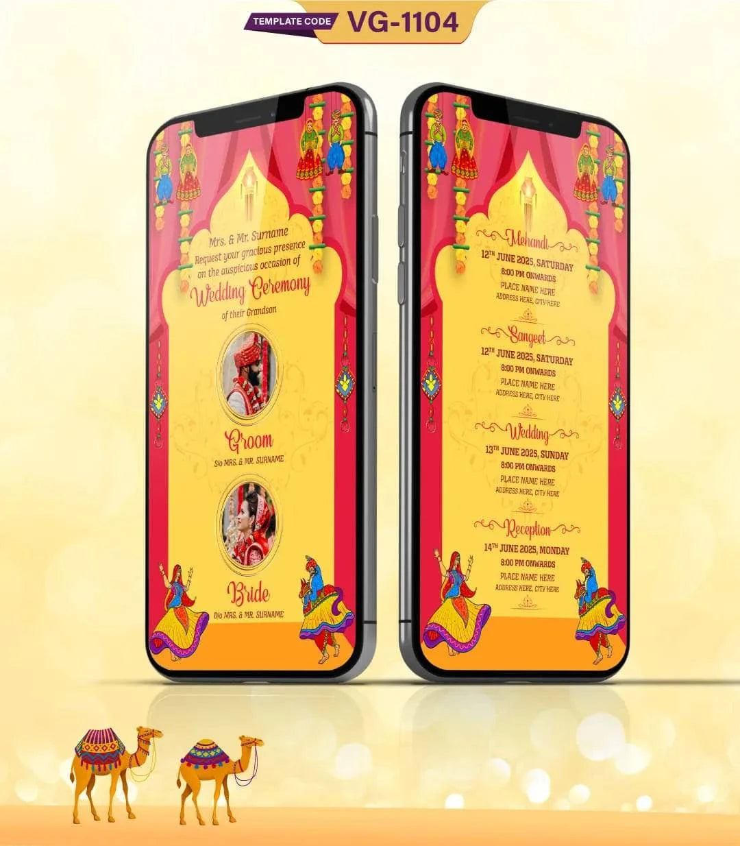 Marwari Wedding Card