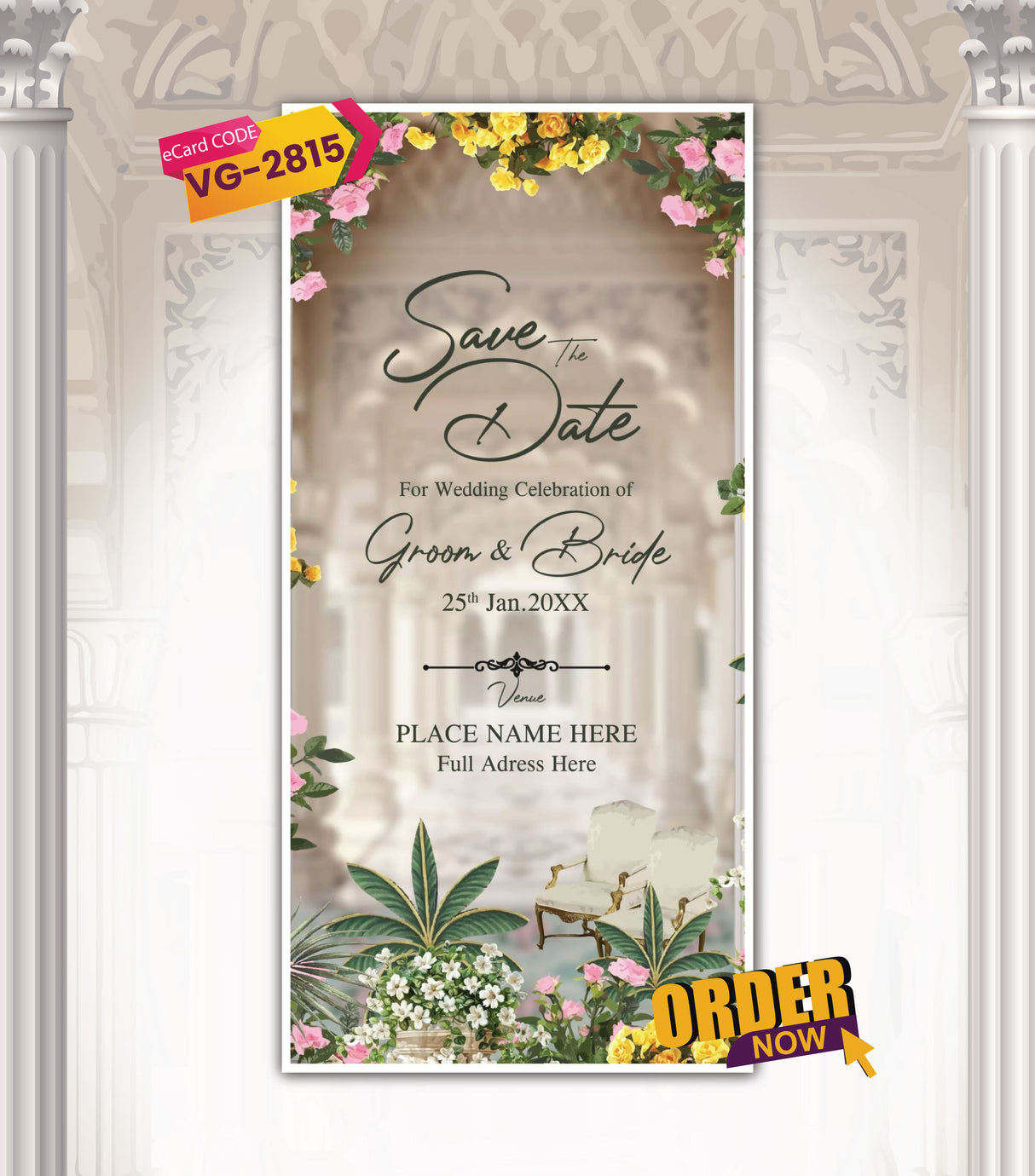 Modern Caricature Video Invitation