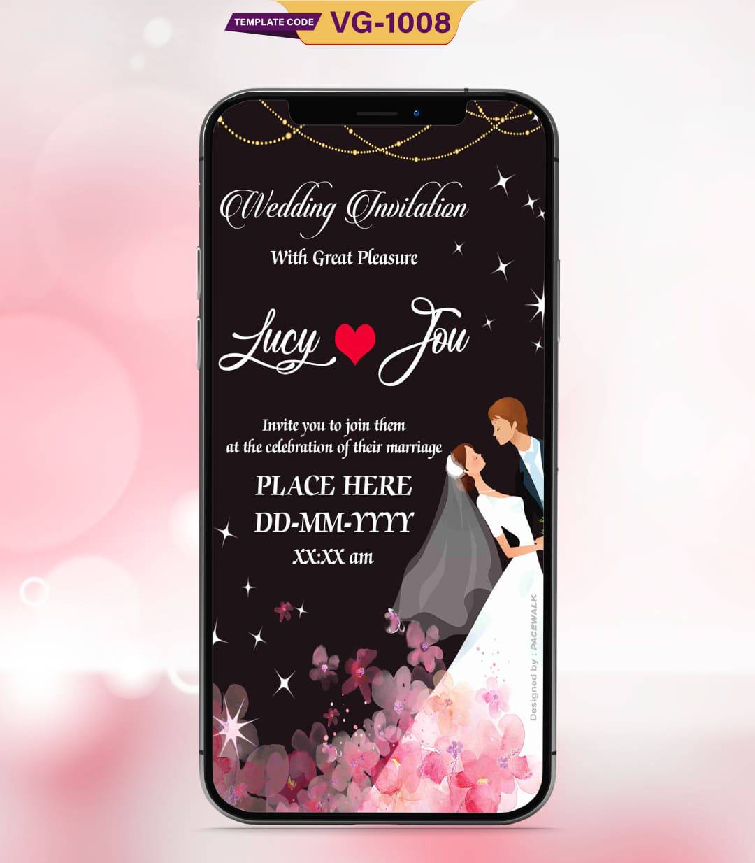 Modern Wedding Invitation