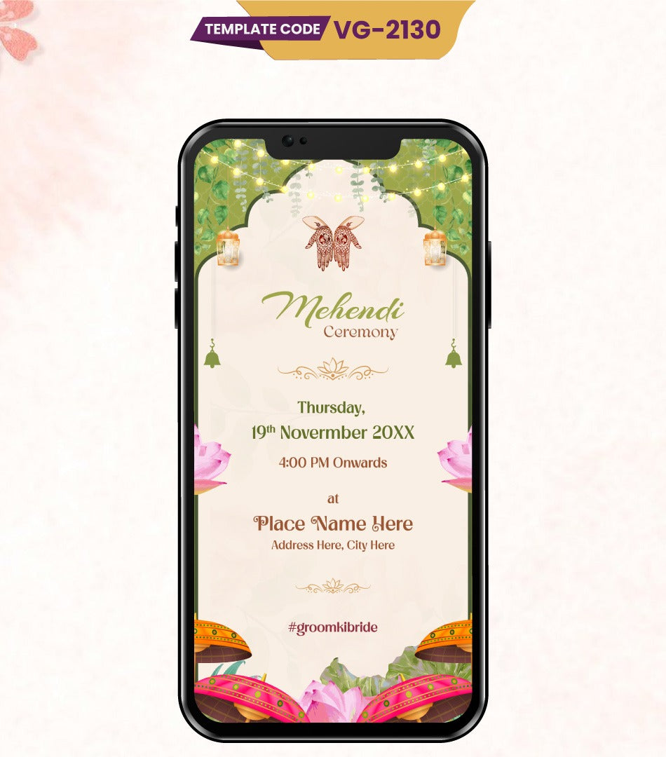 Multi Events Wedding Invite PDF